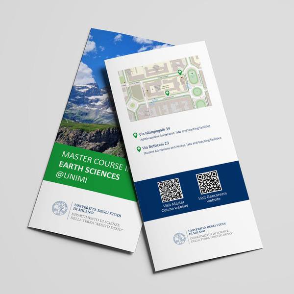 Brochure Universit? degli Studi di Milano Dipartimento di Scienze della Terra